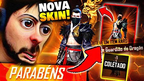 Testei As Novas Skins Do Passe De Elite Free Fire Youtube