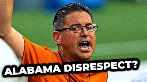 Texas Coach DISRESPECTS Alabama football? - Win Big Sports