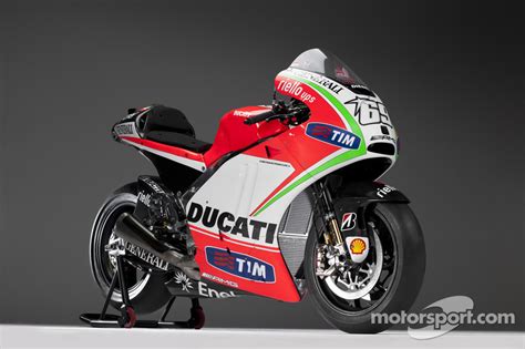 The new Ducati Desmosedici GP12 at Ducati Desmosedici GP12 launch