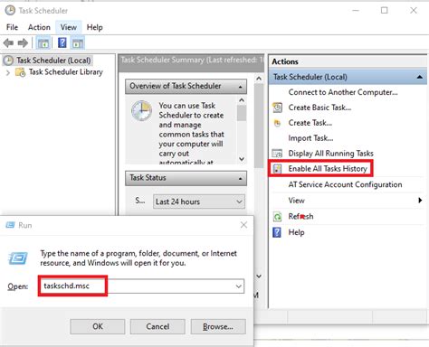 How To Enable History In Task Scheduler Simple Ways