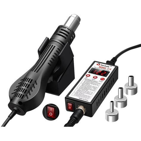 Heat Hot Air D W Bga Rework Solder Station Hair Dryer For Soldering V Smd Smt Welding