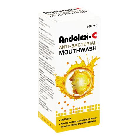 Andolex C Anti Bacterial Mouth Wash 100ml Broadway Pharmacy