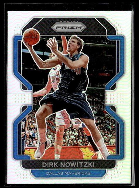 2021 22 Panini Prizm Silver Dirk Nowitzki Dallas Mavericks 289 EBay