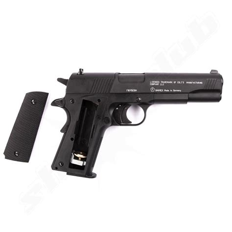 Colt Government 1911 A1 CO2 Pistole brüniert 4 5mm