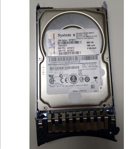 Disco Duro Ibm Y Gb Sas Rpm G Hot Swap