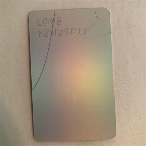 Rm Bts Love Yourself Answer Photocard Good As Depop