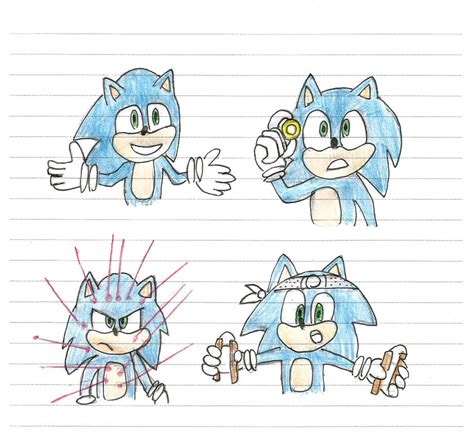 Sonic The Hedgehog Emotions By Siuseek On Deviantart
