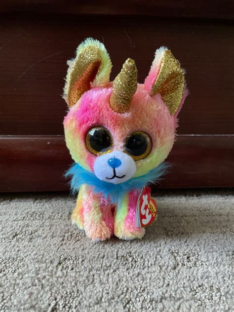 Ty 6 Beanie Boo Yips The Dog Etsy