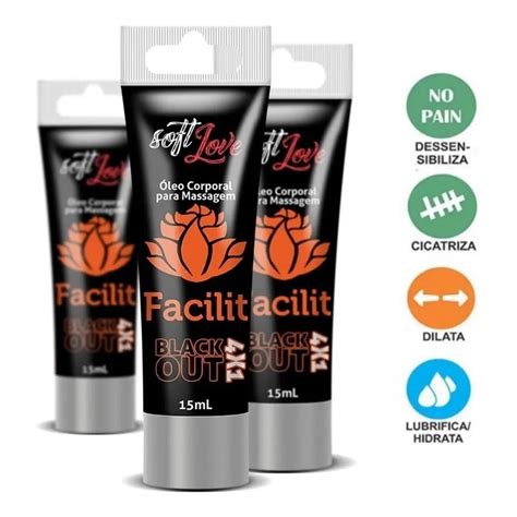 Gel Lubrificante SEXO ANAL FACILIT 4x1 Dessensibilizante SEM DOR Lojas Fox Brasil Moda