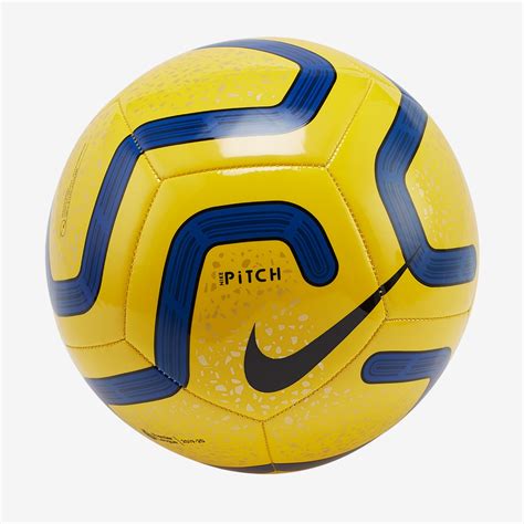 Ballon Nike Premie League Pitch Jaune Bleu Noir Ballons De Football