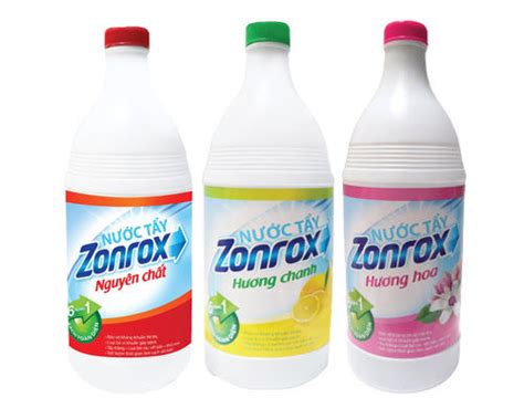 Nước Tẩy Quần Áo Zonrox Hương Hoa Cỏ Chai 1000ML | Lazada.vn