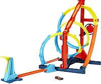 Трек Hot Wheels Track Builder Unlimited Corkscrew Twist Kit HDX Купить Недорого на Bigl ua