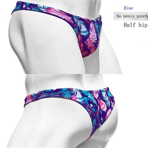 Jual Hot Men Beach Shorts Swim Trunk Sexy Tight Low Waist Men Thong Swimwear Bikinis Pool Men