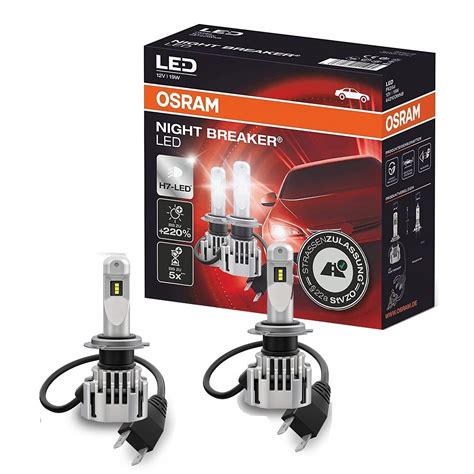 OSRAM NIGHT BREAKER LED H7 12V 6000K - Homologacja 64210DWNB za 599 zł ...