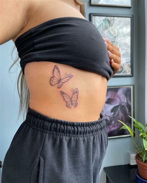 14 Butterfly Tattoo Ribs Ideas To Inspire You