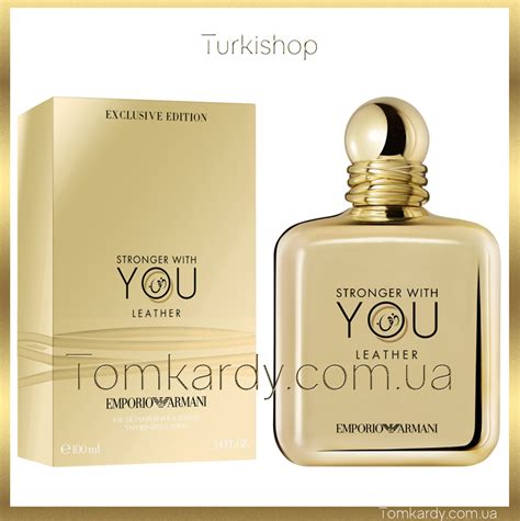 Мужские Духи Armani Emporio Stronger With You Leather 100 Ml. Армани ...