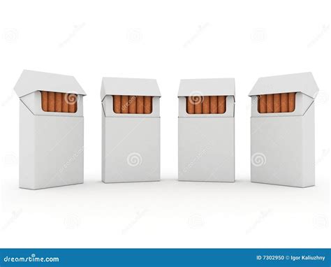 Packs Of Cigarettes Stock Photography | CartoonDealer.com #7302950