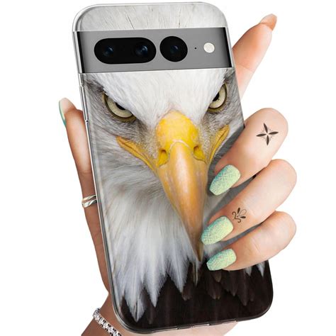 ETUI DO GOOGLE PIXEL 7 PRO WZORY ORZEŁ SOKÓŁ EAGLE OBUDOWA POKROWIEC