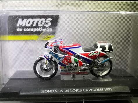 Luppa 1 24 Honda RS125 Loris Capirossi 1991 格蘭披治大賽 本田 電單車 模型 興趣及遊戲 玩具