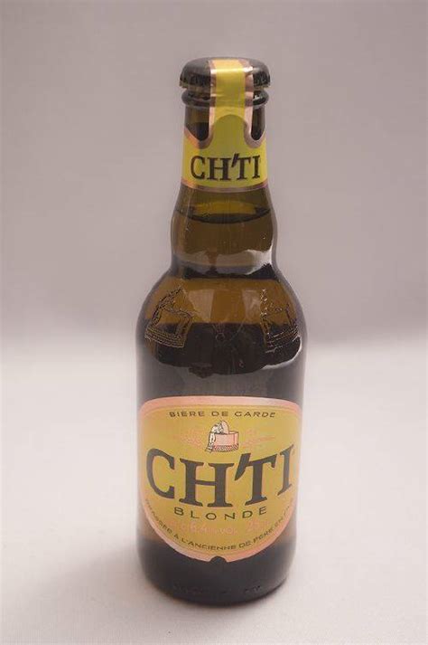 Bière Ch ti blonde 6 4 25cl Brasserie Castelain Trésors du Nord