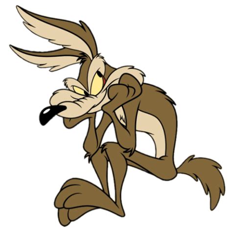 Wile E. Coyote Sitting Image - DesiComments.com