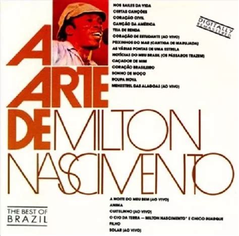 Cd Lacrado Importado Milton Nascimento A Arte De 1988 Usa