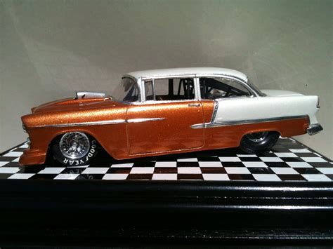 Nice 55 Chevy Model Kit Model Cars Building Plastic Model Cars