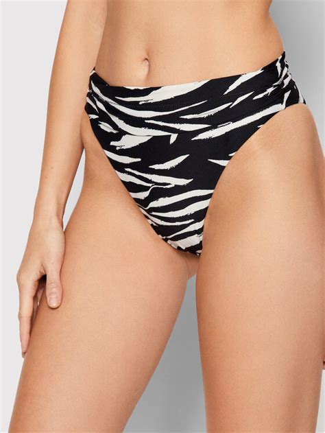 Seafolly Bikini Unterteil Roll Top Rio 40665 940 Schwarz Modivo De