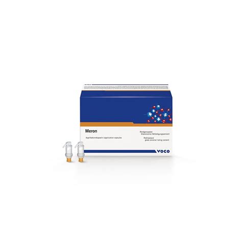 Voco Meron Application Capsules (1242) - Pack50 - Cements And Liners ...