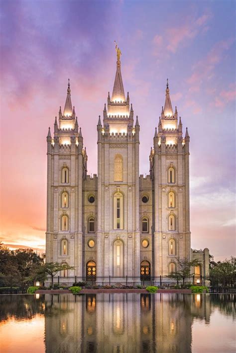 Salt Lake City Temple Glimmer Of Hope Salt Lake City Temple Salt