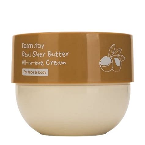 Крем для лица и тела FarmStay Real Shea Butter All-In-One Cream ...