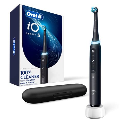 Customer Reviews: Oral-B iO Series 5 Rechargeable Electric Toothbrush w/Brush Head Black iO5