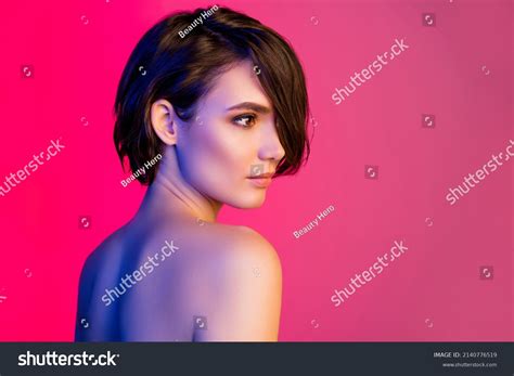 Profile Side View Portrait Nude Girl Stock Photo 2140776519 Shutterstock