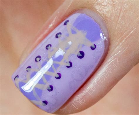 The Nail Network Disney Princess Nail Art Series Rapunzel