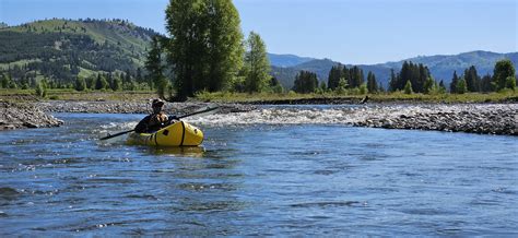 Weekend hike and float in Wyoming : r/packrafting