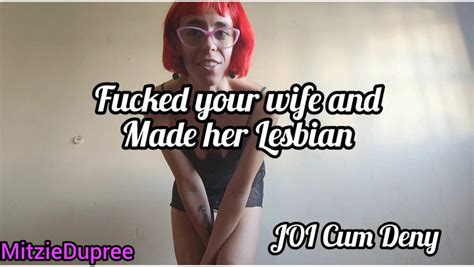 MitzieDupree Fucked Your Wife And Made Her Lesbian JOI Cum Deny ManyVids