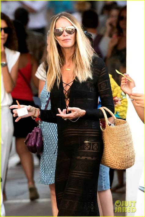 Elle Macpherson Shows Off Amazing Bikini Body At Elle Macpherson