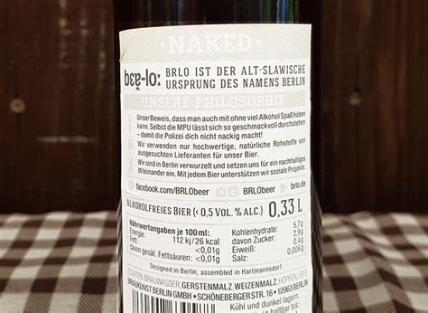 Brlo Naked Alkoholfreie Biere Kraftbier