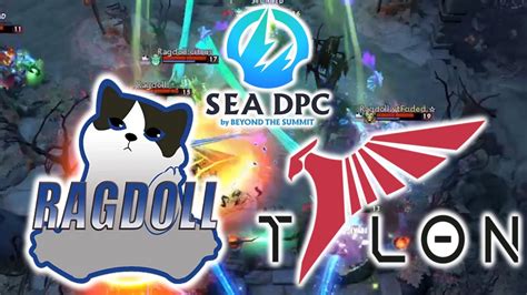 Talon Esports Vs Ragdoll No Mercy Dpc Sea Division Dota Youtube