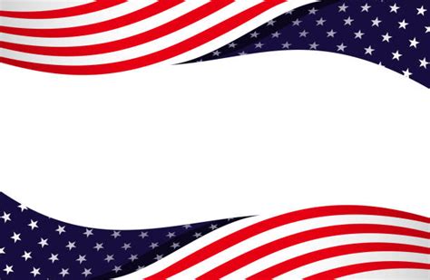 American Flag Border Illustrations, Royalty-Free Vector Graphics & Clip ...