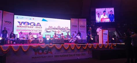 Ministry Of Ayush Celebrated Yoga Mahotsav 2023