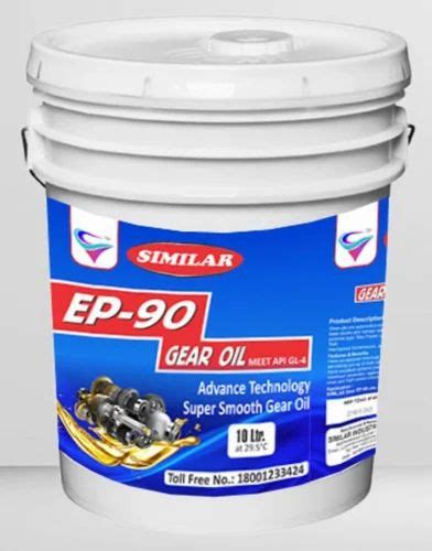 Gear Oil Ep 90 Packaging Size 10 Litre At Rs 155 Litre In Ahmedabad