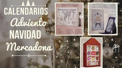 Calendario De Adviento De Navidad En Mercadona