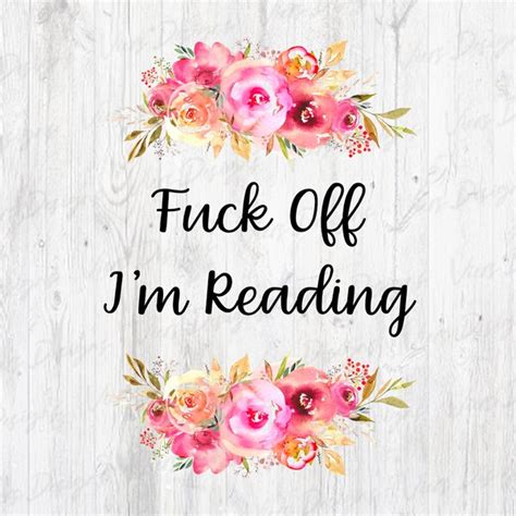 Fuck Off Im Reading Shirt Etsy