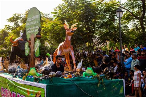 Floats and Characters on Display during Carnival Celebrations in Goa ...