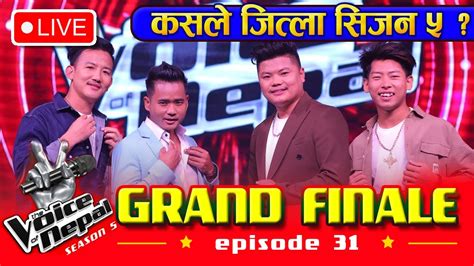 The Voice Of Nepal Season Today Live Grand Finale Episode