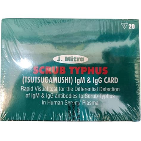 J Mitra Scrub Typhus Rapid Test Kit At Rs 2050 Box In Dehradun ID