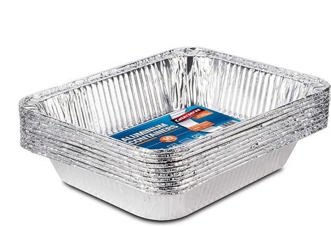 Buy Large Disposable Aluminium Foil Trays Containers For Baking