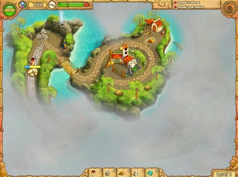 Island Tribe 4, Adobe Flash game by Shockwave (200?)