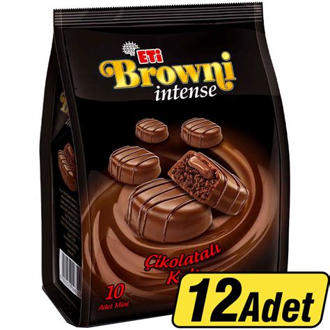 Eti Brownie İntense Çikolatalı Mini Kek 160 gr 12 Li Fiyatı Avansas